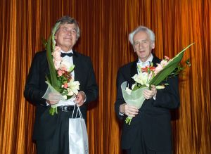 Eugen Indjic and Juliusz Adamowski. Photo by Jerzy Popiel.